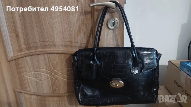 Дамска чанта естествена кожа