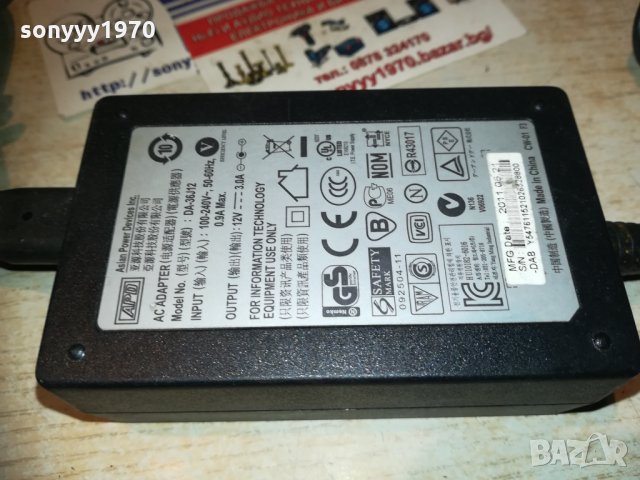 apd ac adapter 12v/3amp-внос sweden 3010202056, снимка 10 - Други - 30614031