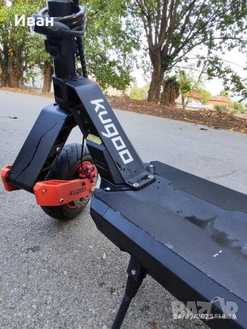 Електрическа тротинетка KUGOO G2 MAX, снимка 8 - Велосипеди - 51825302