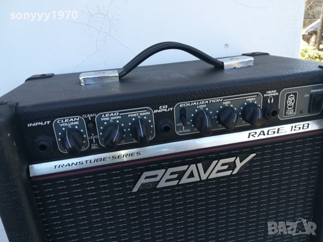PEAVEY AMPLIFIER-ВНОС SWISS 2602240829, снимка 5 - Ресийвъри, усилватели, смесителни пултове - 44470926