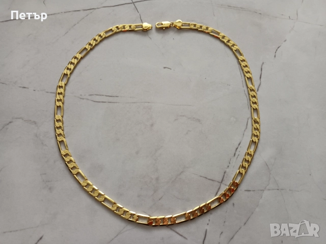 Позлатен ланец от 18к злато 36,8g, синджир