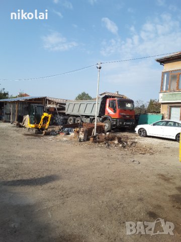 Услуги с багери шзкопи насипи събаряне на сгради чук за разбиване на бетони, снимка 9 - Кърти, чисти, извозва - 37549891
