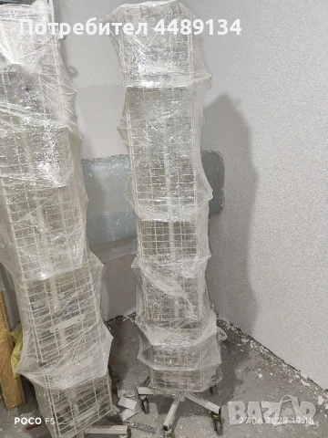 Рекламни метални стойки. Обявената цена е за двете., снимка 4 - Други - 50829549