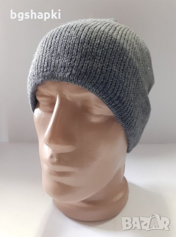 Мъжка плетена шапка-8, снимка 3 - Шапки - 30706382