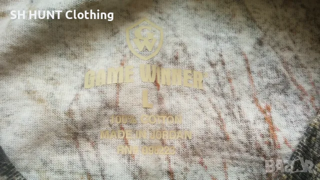 GAME WINNER MOSSYOAK CAMO T-Shirt размер L за лов тениска - 2950, снимка 10 - Екипировка - 55955858