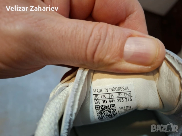 Кожени маратонки Аdidas, снимка 8 - Маратонки - 53118254