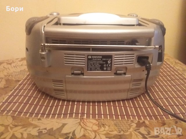 DAEWOO МР-3 CD/Радио/касетофон, снимка 9 - Радиокасетофони, транзистори - 29445427