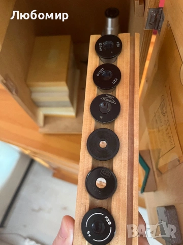 Микроскоп - Германия Ученически подарък, снимка 6 - Други ценни предмети - 54358755