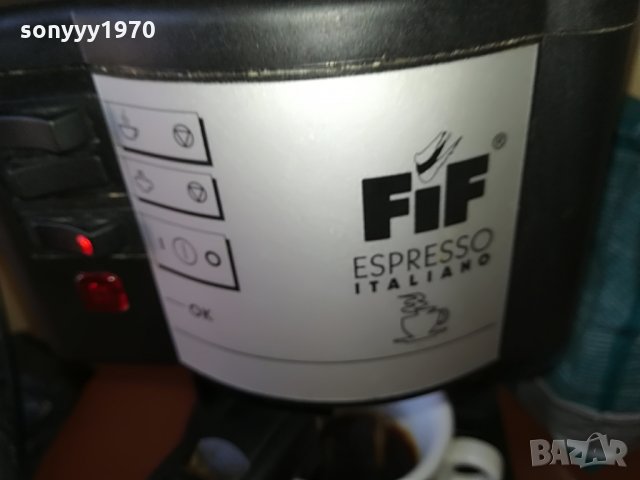 fif 15bar-made in italy, снимка 4 - Кафемашини - 29085942
