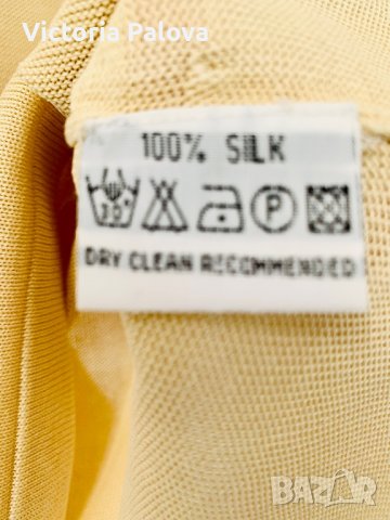 Копринена тениска/блуза, снимка 6 - Корсети, бюстиета, топове - 39847117