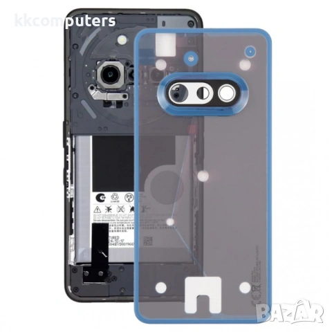 Оригинален Заден Капак за Nothing Phone 3a A059 със Стъкло за Камерата - 3 цвята, снимка 2 - Резервни части за телефони - 54125014