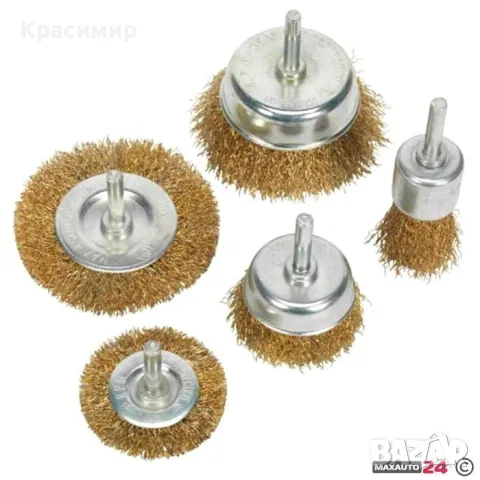 Четки телени 5 БР/К-Т