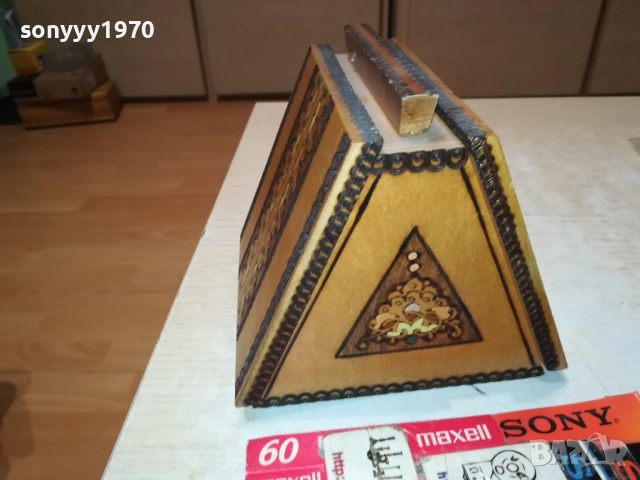 ЦИГАРЕТНИК ОТ СОЦА-ДЪРВЕНА КУТИЯ 2410251746, снимка 9 - Антикварни и старинни предмети - 52169935