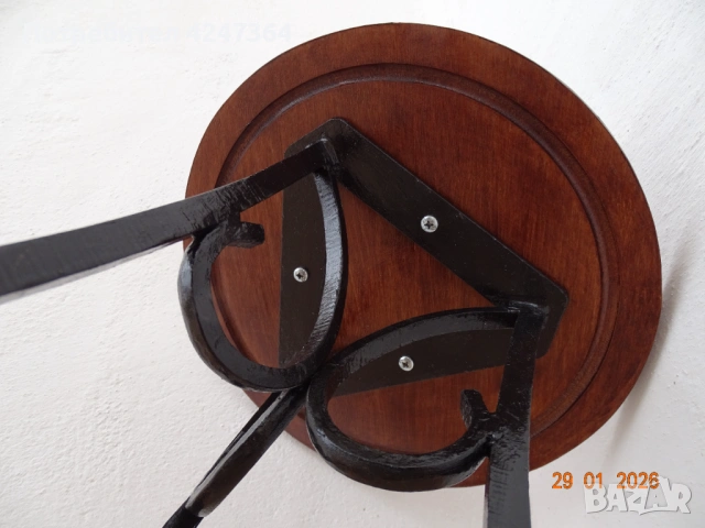 табуретка ковано желязо, снимка 4 - Столове - 53267758