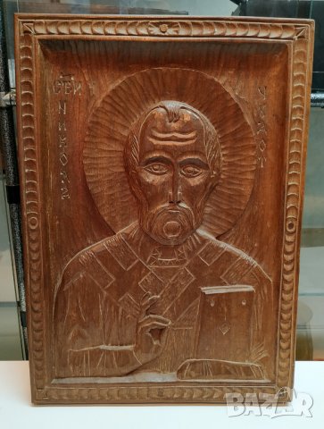 Икона свети Николай, снимка 1