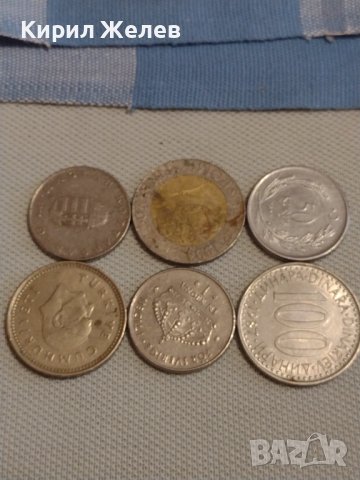 Лот монети от цял свят 6 броя Турция, Югославия, Унгария за КОЛЕКЦИОНЕРИ 31892, снимка 1 - Нумизматика и бонистика - 44285805