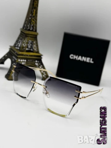 очила с черен обикновен калъф и ув защита chanel , снимка 18 - Слънчеви и диоптрични очила - 51386547