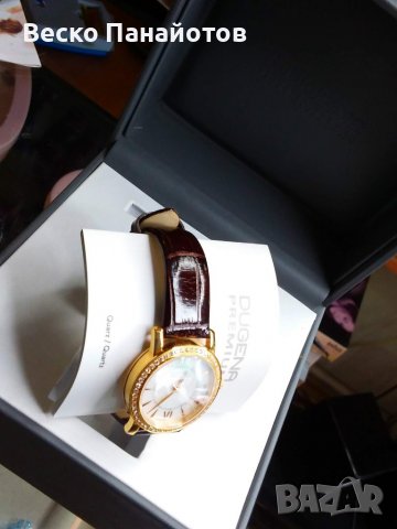 Дамски Часовник Dugena Premium 7500157 Rondo  Stone mit Saphirglas, снимка 7 - Дамски - 37608008