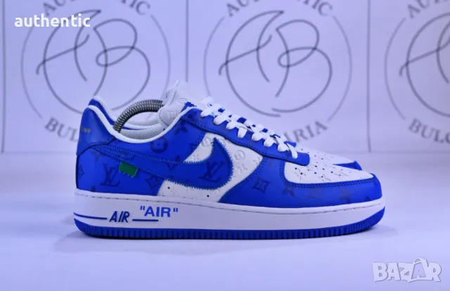 Nike Air Force 1 x Louis Vuitton, снимка 8 - Маратонки - 34961208