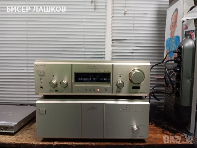 SONY TA-E9000ES+SONY TA-N9000ES GOLD, снимка 2 - Ресийвъри, усилватели, смесителни пултове - 47388821