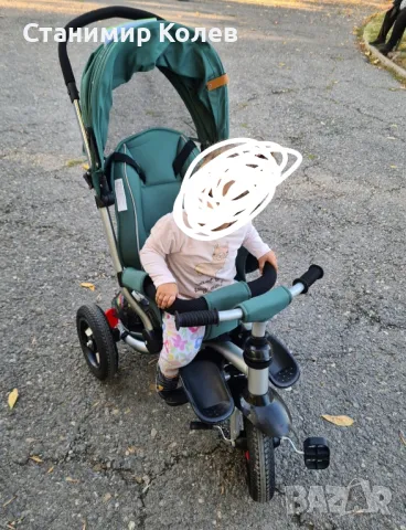 Детско колело 10" и количка, снимка 7 - Велосипеди - 49467320