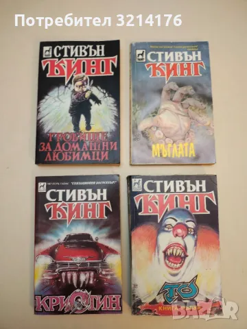 Очите на дракона - Стивън Кинг, снимка 6 - Художествена литература - 50314084