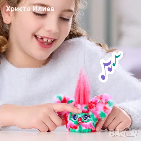 Интерактивна играчка Hasbro Furby Furblets - Pep-Mint, снимка 4 - Други - 55979573