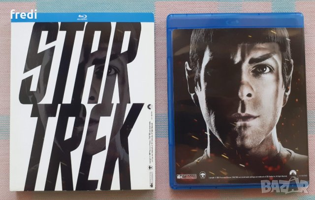 Star Trek 2009 (blu-ray disk) х 2 без бг субтитри, снимка 2 - Blu-Ray филми - 29867322