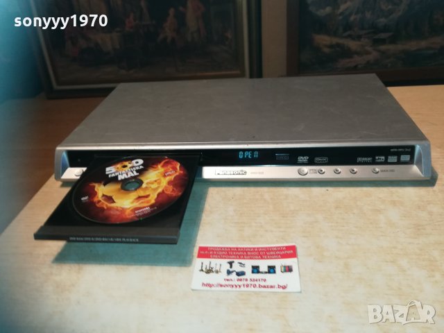 panasonic dvd-s52 1503211918, снимка 3 - Плейъри, домашно кино, прожектори - 32172540