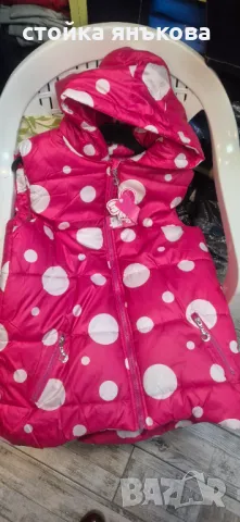 Продавам дамски елек циклама, наситено розово, снимка 2 - Елеци - 48637872