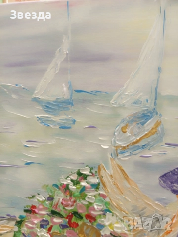 Картина "Ангелски дом", снимка 4 - Картини - 51755319