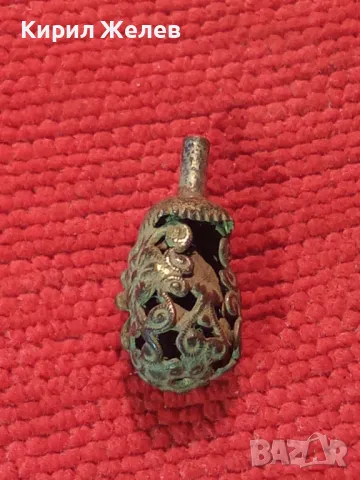 ВЪЗРОЖДЕНСКО УКРАШЕНИЕ РЯДКА РЪЧНА МАЙСТОРСКА АЖУРНА ИЗРАБОТКА САЧАН МЕД НАКИТ за НОСИЯ 28520, снимка 11 - Антикварни и старинни предмети - 37199184