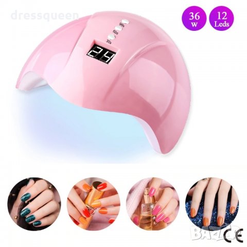 2782 Печка за гел лак 36w, снимка 8 - Продукти за маникюр - 30535456