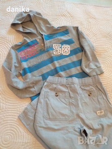 Лот , анцунг , спортно долнище , тениски , блузи 134 / 140, снимка 11 - Детски анцузи и суичери - 40682697