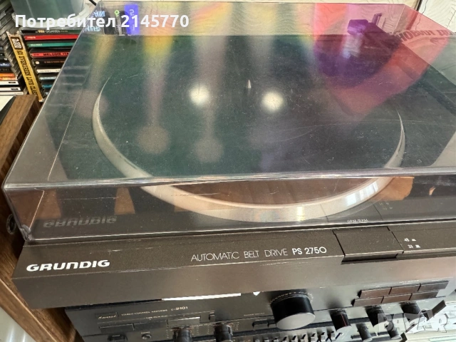 Грамофон Grundig PS 2750, снимка 2 - Грамофони - 54124390