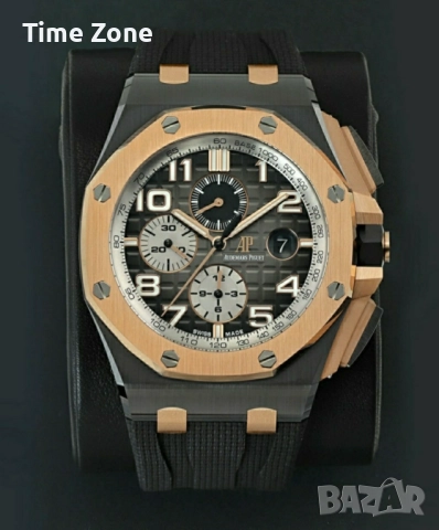 Audemars Piguet Royal Oak Offshore Chronograph 44mm Blue & Black Ceramic Различни Варианти, снимка 14 - Мъжки - 52998231