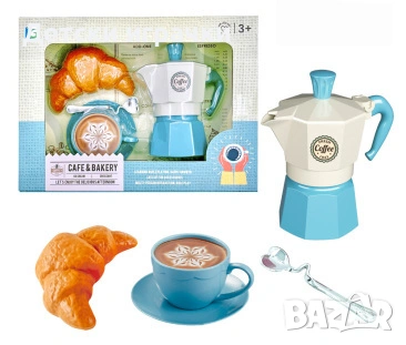 Кафемашина с аксесоари, детски комплект за игра