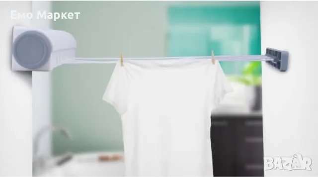 Разтегателен сушилник за дрехи, снимка 7 - Други стоки за дома - 49276130