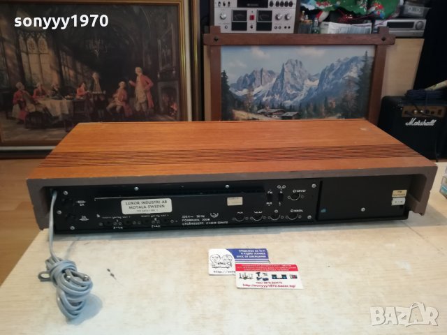 LUXOR DIRIGENT 2X30W-MADE IN SWEDEN 2012211118, снимка 10 - Ресийвъри, усилватели, смесителни пултове - 35195850