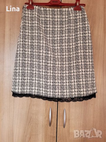 Карирана пола, снимка 4 - Поли - 39509955