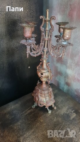 Бронзов свещник от 19-век.