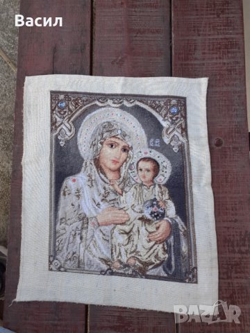 Гоблен „Йерусалимска икона‟ , снимка 2 - Гоблени - 36607600