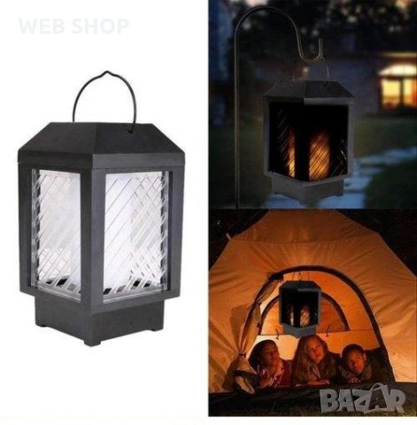 Соларна лампа Flame light, снимка 1