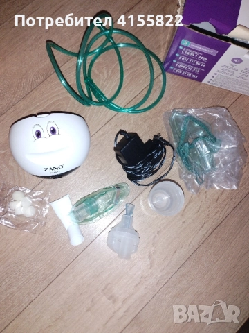 компресорен инхалатор Zano с гаранция, снимка 5 - Други - 52281753