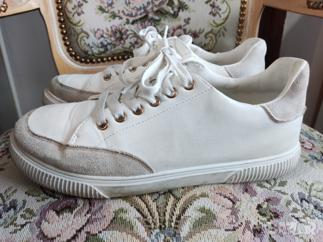 кожени сникърси Marquiiz White