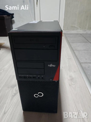Продавам отлично запазен настолен компютър Fujitsu Esprimo P956, серия, снимка 2 - Геймърски - 52906862