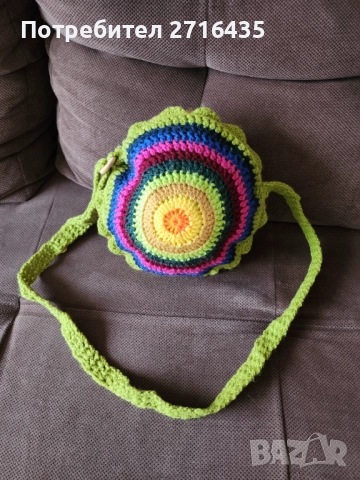 НОВА !Ръчно плетена чанта !, снимка 2 - Раници - 52184389