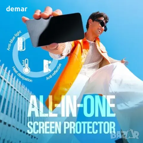 Стъклен протектор PanzerGlass за Samsung Galaxy S25 Plus, снимка 3 - Фолия, протектори - 55945930