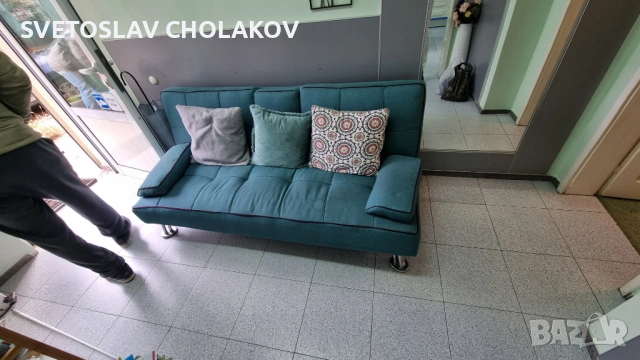 Диван  VERDЕ зелен