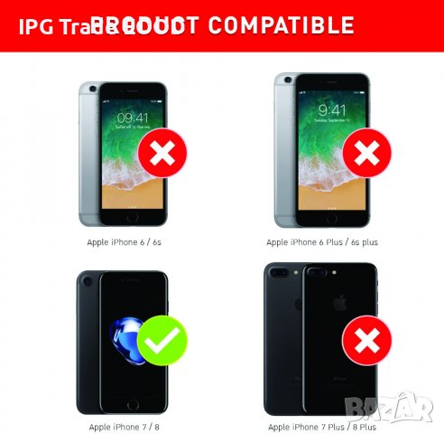 iPhone 7 / iPhone 8 BEZ® кейс, снимка 2 - Калъфи, кейсове - 36952230